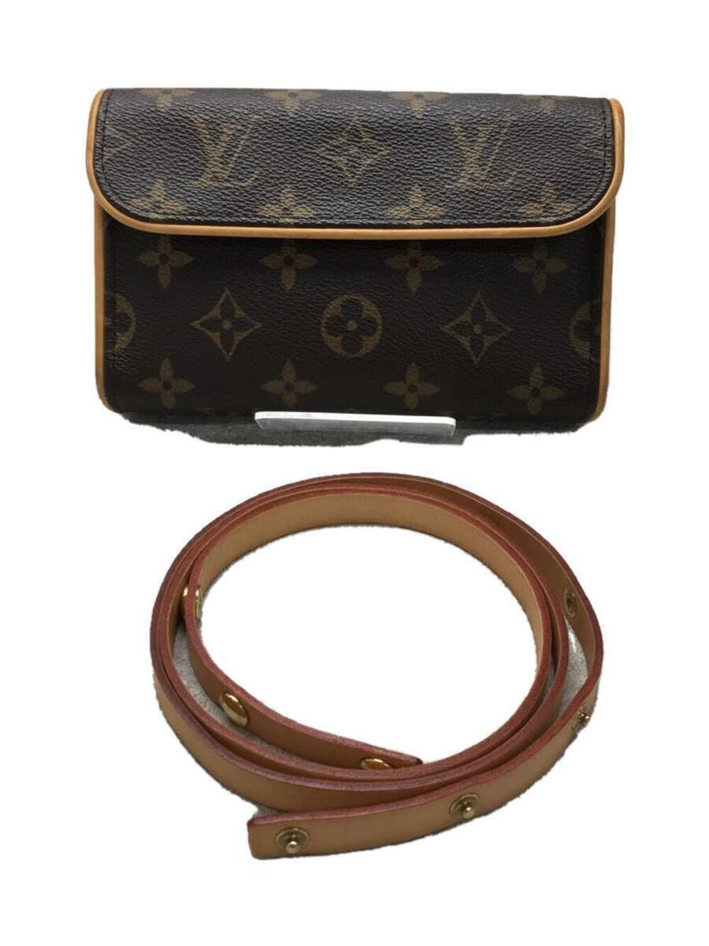 LOUIS VUITTON Waist Bag Brown All over
